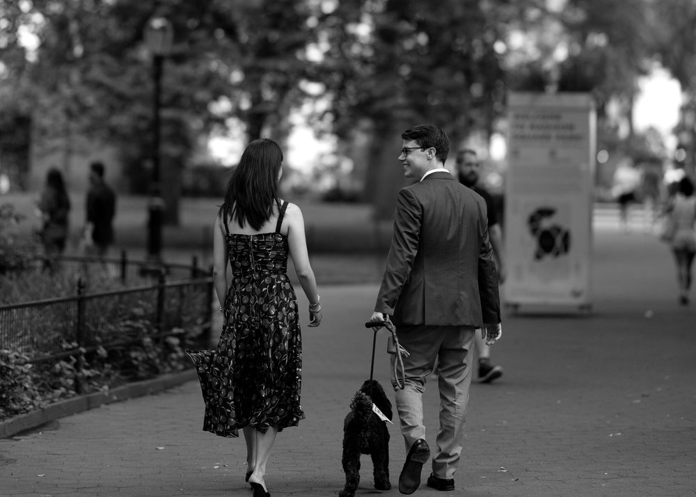 The Ace wedding website template - a black and white photograph under a letterspaced masthead